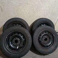 رینگ و لاستیک کارکرده پژو سایز14