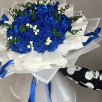 گل‌های روبانی دست‌ساز خاص و لاکچری