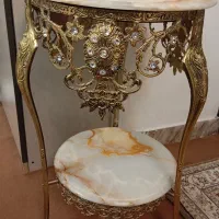 میز گرد برنز|مبلمان خانگی و میز عسلی|میانه, |دیوار