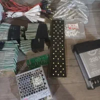 بردهای الکترونیکی خام PCB و چیپ های LED