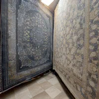 فرش ۱۲ متری سبز ترند طوسی زمینه کرمه ۱۲۰۰ شانه|فرش|مشهد, امیر|دیوار