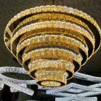 تولیدی لوستر هوشمند کریستالی