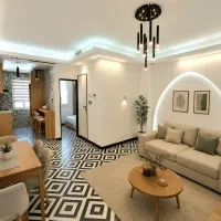 اپارتمان ۴۶متری(چیدمان با هوش مصنوعی)فول امکانات