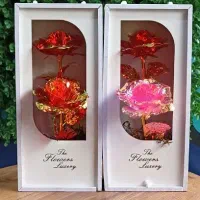 شاخه گل های طلقی در باکس ویژه روز مادر