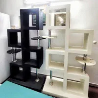 ۲ عدد ویترین بار .سفید و مشکی