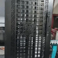 رنگ کوره ای درب cnc و کابینت فلزی