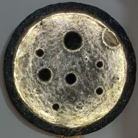 تابلوی ماه دکوری تابان