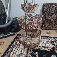 سبدسیب زمینی پیاز حصیری|آب‌چکان و نظم‌دهنده ظروف|مشهد, طبرسی شمالی|دیوار