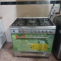 گاز فردار ۵ شعله سوزان|اجاق گاز و لوازم برقی پخت‌وپز|شیراز, شیشه‌گری|دیوار