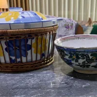 هاون سنگی،قابلمه گل پنبه،دیس سوگا