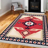 فرش مخمل نادی طرح سنتی کد o165