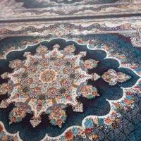 یه جفت فرش سورمه ای ۹متری ۱۰۰۰شانه تراکم ۳۰۰۰