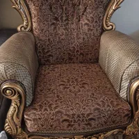 مبل سلطنتی استیل تاج دار|مبلمان خانگی و میز عسلی|تهران, تهرانپارس شرقی|دیوار