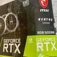 کارت گرافیک MSI GeForce RTX 2060 6GB دو فن کارکرده