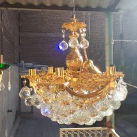 لوستر ۲تا آلمانی۲تا برنز آب طلا