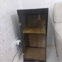 دو عدد بوفه چوبی