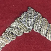 گردنبند و گوشواره نقره