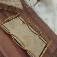سینی چایی آینه ای