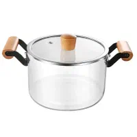 قابلمه پیرکس مدل شیشه ای حجم ۳۵۰۰سی سی