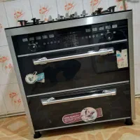 گاز صفحه شیشه ای در حد نو نو حراج