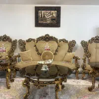 مبلمان۹نفره سلطنتی چوب راش