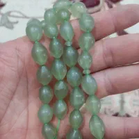 تسبیح شاه مقصود 33تایی کهنه رنگ زیتونی