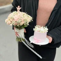 کیک و گل|گل و گیاه طبیعی|مشهد, هفت تیر (حافظ)|دیوار