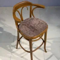 صندلی کانتر اوپن چوبی کد۹۱۶۶ ( کاواک )