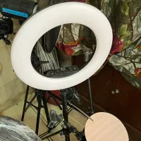 رینگ لایت۱۰۰ /نور ثابت اسکوپ ۳۰۰ و سییرا و لامپی|دوربین عکاسی و فیلمبرداری|تبریز, |دیوار