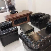 مبل نیم ست دفتری میز مدیریت سون صندلی اداری