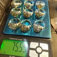 انگشتر الماس روسی ( موزانایت)