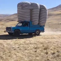فروش کاه گندم مخزنی کاهکوب درجه یک