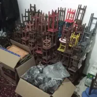 کابینت، کمد دیواری ظروف چوبی و تعمیرات|کتابخانه، شلف، قفسههای دیواری|گرگان, |دیوار