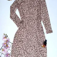 پیراهن مخمل وارداتی پلنگی داخل کرک دار|لباس|تهران, اتابک|دیوار