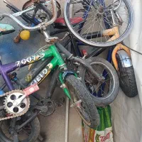 چهار عدد دوچرخه دو تا 12ویکشون 16 ویک دیگری 20