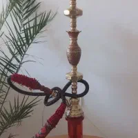 قلیان برنجی فوق حرفه ای میناکاری شده