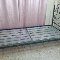 تخت فرفورژه یکنفره|تخت و سرویس خواب|تهران, صد دستگاه|دیوار