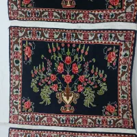 ۳ عدد پشتی دست بافت زیبا و گلیم شیراز و ذرع و نیم|فرش|کرج, ساسانی (قلمستان)|دیوار