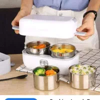 ظرف غذابرقی قابل حمل گرمکن غذا برقی چندطبقه ارسال