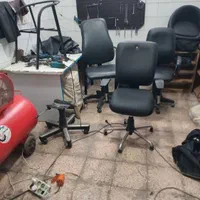 تعمیرصندلی اداری چرخ دار جک دار در محل
