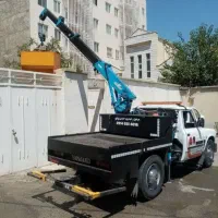جرثقیل نیسان خاور خودروبر ده تن یدکش