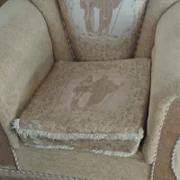 مبل راحتی کارکرده ۷نفره|مبلمان خانگی و میز عسلی|خمین, |دیوار