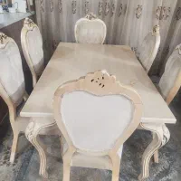 میز ناهارخوری ۶نفره چوب راش