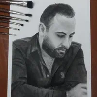 نقاشی طراحی چهره پرتره سیاه قلم عکس هدیه خاص ارزان|تابلو، نقاشی، عکس|تهران, جوادیه تهرانپارس|دیوار