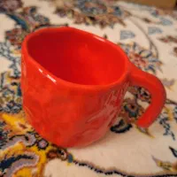 ماگ سرامیکی قرمز
