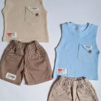 لباس/جوراب/رامپر/پیشبند پسرانه تا ۱۸ ماه