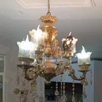 لوستر برنجی