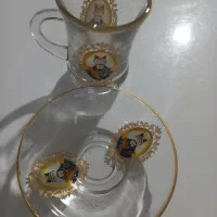 استکان و نعلبکی شاه عباسی