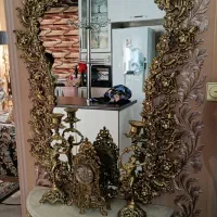 آینه وکنسول طرح برنز نو سالم