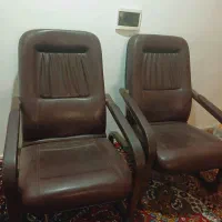 دو عدد صندلی اداری